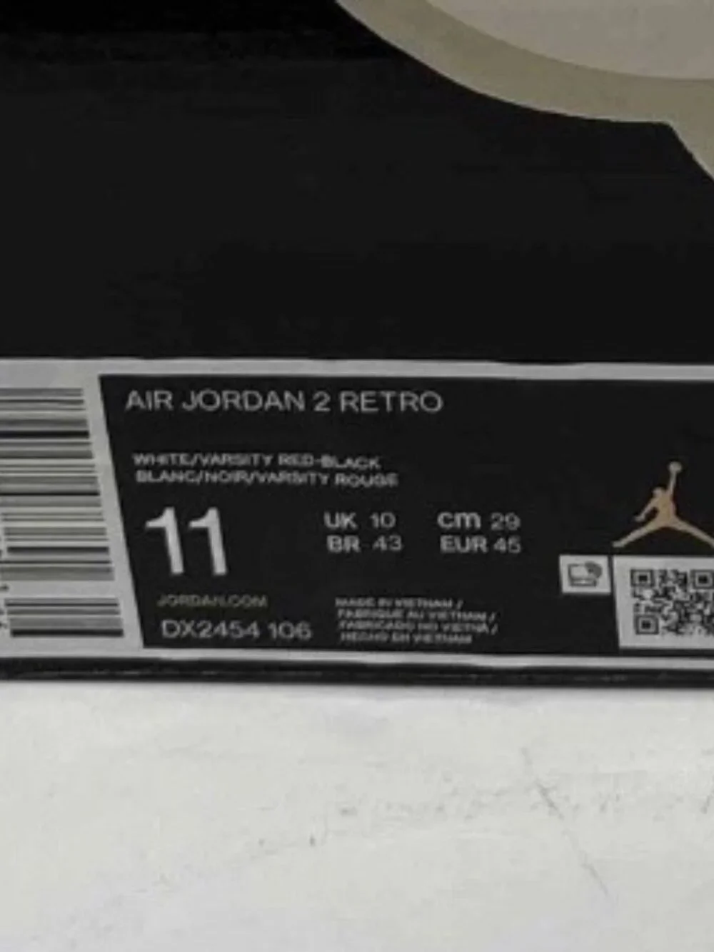 Jordan 2 Retro OG Chicago 2022 (DX2454-106), Size 11